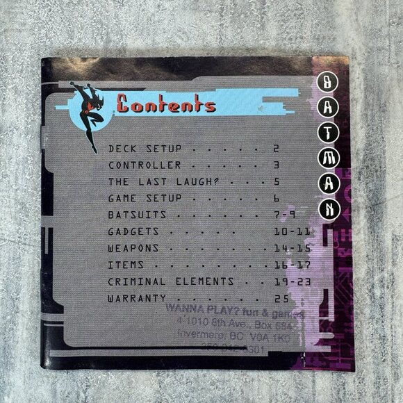 Batman Beyond: Return of the Joker Sony Playstation 1 PS1- Disc Only Tested - Picture 4 of 5